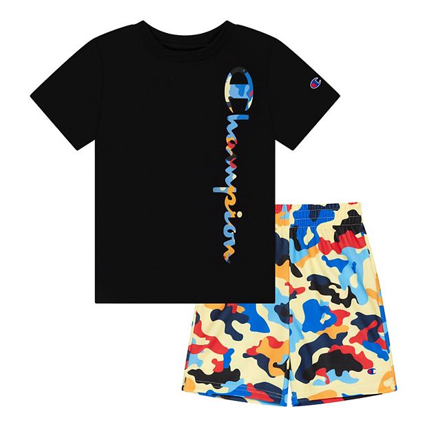 Champion on sale camo shorts