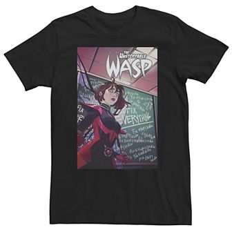 Big & Tall Marvel Comixology The Unstoppable Wasp Fix Everything Comic Tee