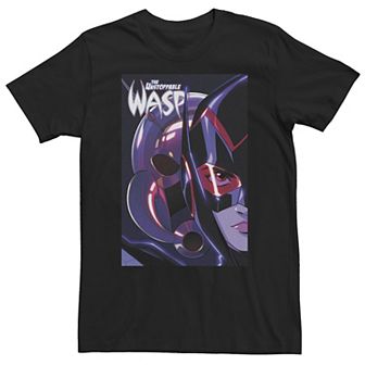 Big & Tall Marvel Comixology Wasp The Attack Of A.I.M. Comic Book Cover Tee