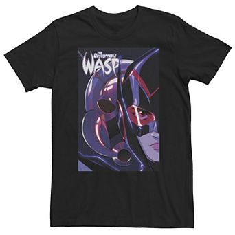 Big & Tall Marvel Comixology Wasp The Attack Of A.I.M. Comic Book Cover Tee