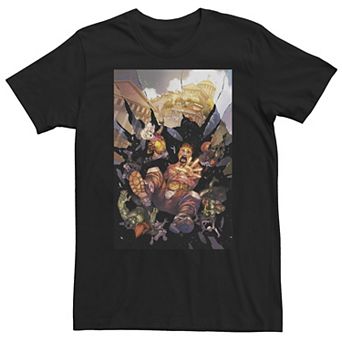 Big & Tall Marvel Comixology Avengers Issue 1 Of 10 Comic Book Cover Tee