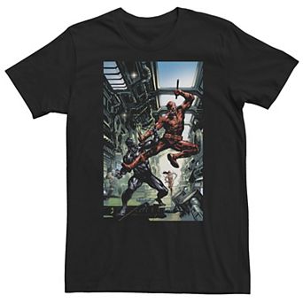 Big & Tall Marvel Comixology Marvel Knights Taking The Tower Back Comic Tee
