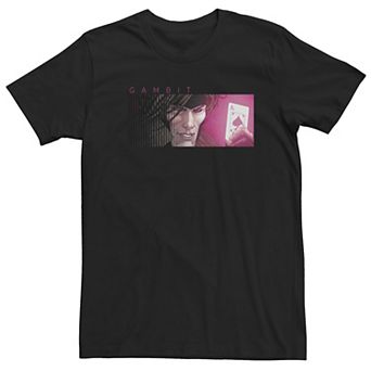 Big & Tall Marvel X-Men Gambit Ace of Spades Tee