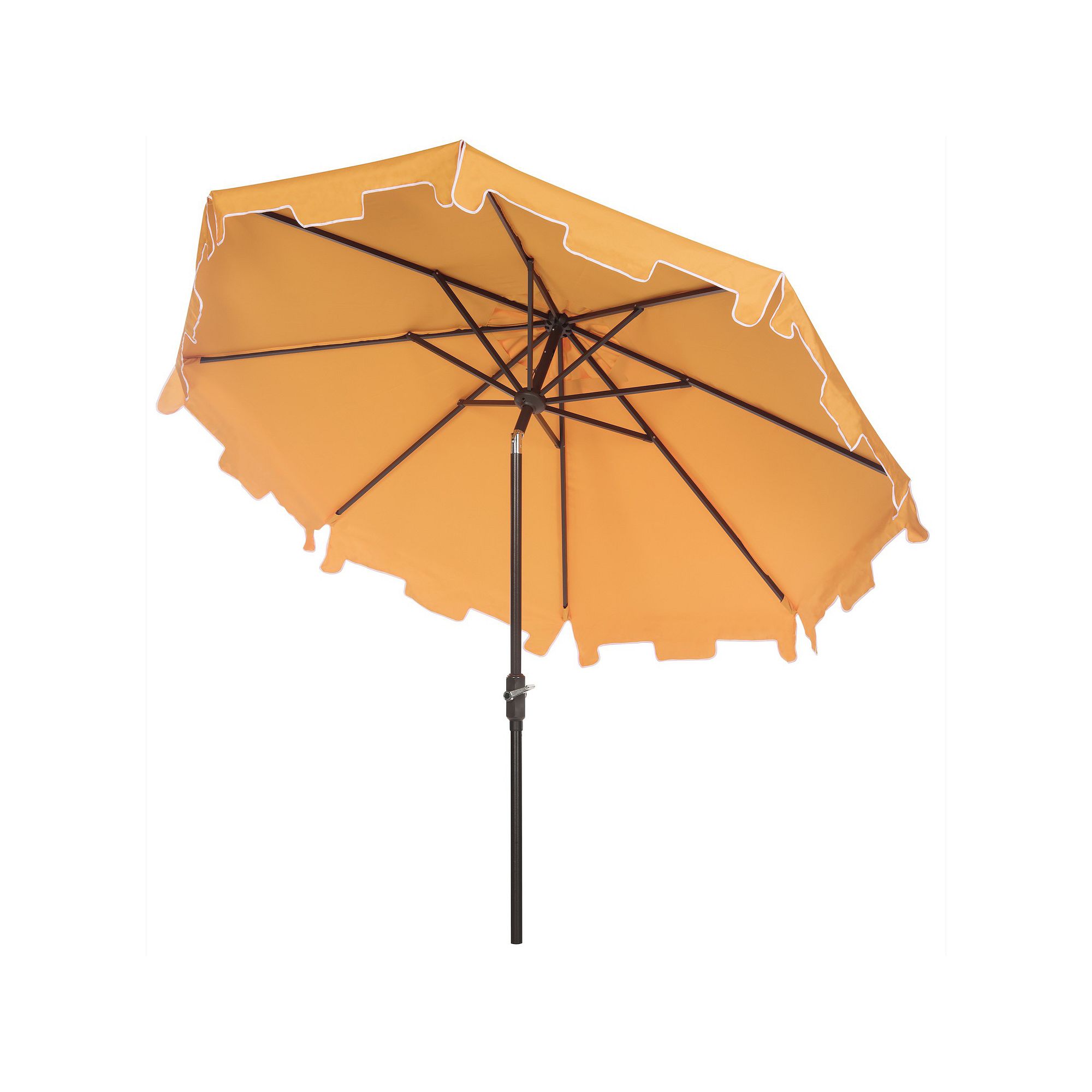 Safavieh UV Resistant Zimmerman Market Umbrella, Yellow