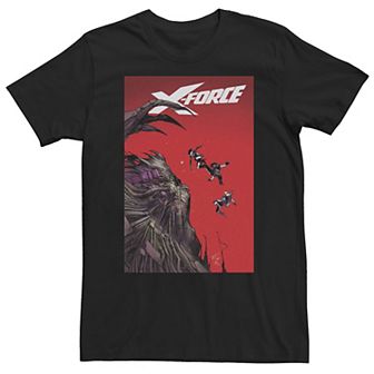 Big & Tall Marvel Comixology X-Force Ahab Returns Comic Book Cover Tee