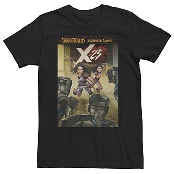 Big & Tall Marvel Comixology X-23 X-Assassin Comic Book Cover Tee