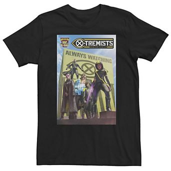 Big & Tall Marvel Comixology X-Tremists Series 1-5 Comic Book Cover Tee