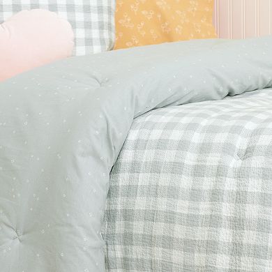 Little Co. By Lauren Conrad Blue Gingham Comforter Set