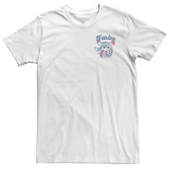 Big & Tall Furby Americana Tie Dye Swirl Tee