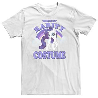 Big & Tall My Little Pony Rarity Halloween Costume Tee