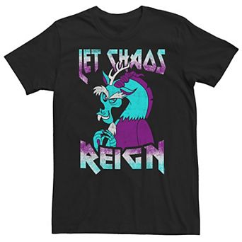 Big & Tall My Little Pony Let Chaos Reign Tee