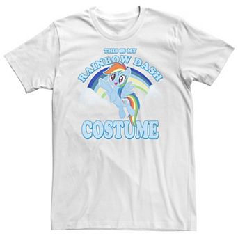 Big & Tall My Little Pony Rainbow Dash Halloween Costume Tee