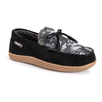 MUK LUKS Tanver Plaid Men's Moccasin Slippers