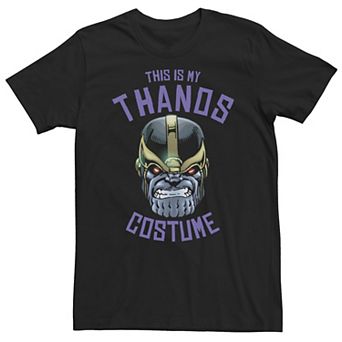 Big & Tall Marvel Thanos This Is My Costume Tee