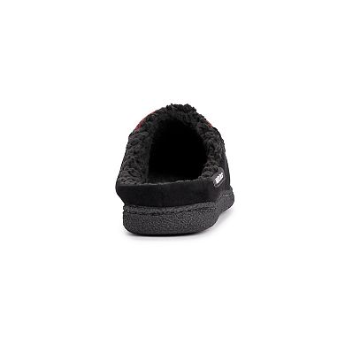 MUK LUKS Staughton Buffalo Plaid Men's Clog Slippers