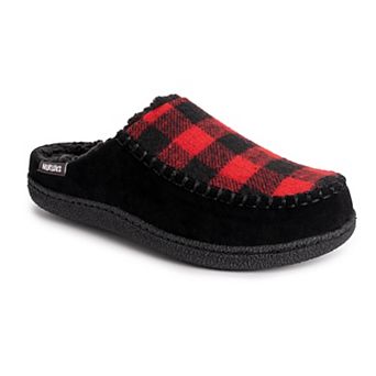 MUK LUKS Staughton Buffalo Plaid Men's Clog Slippers