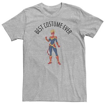 Big & Tall Marvel Captain Marvel Best Costume Ever Portrait Tee