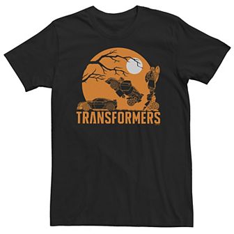 Big & Tall Transformers Halloween Haunt Bumblebee Silhouettes Tee