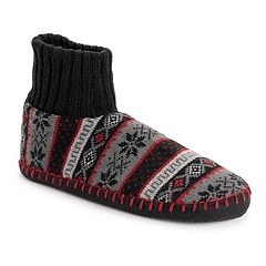 Mens pull best sale on slipper socks