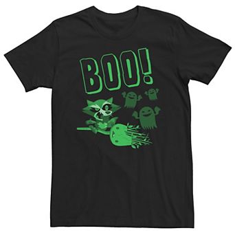 Big & Tall Marvel Rocket And Groot Ghosts Boo Halloween Tee