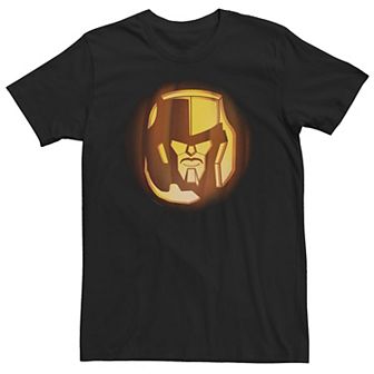 Big & Tall Transformers Halloween Megatron Pumpkin Tee