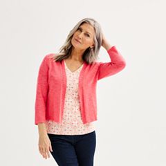 Kohls sales pink cardigan