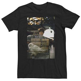 Big & Tall Harry Potter And Hedwig Platform 9 3/4 Poster Tee