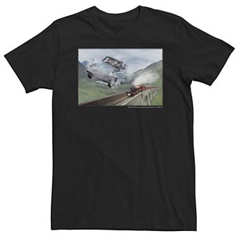 Big & Tall Harry Potter Racing The Hogwarts Express Portrait Tee