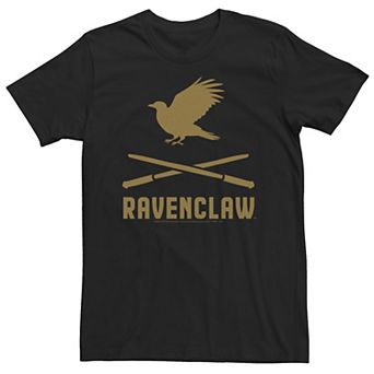 Big & Tall Harry Potter Ravenclaw Crossed Wands Logo Tee