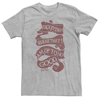 Big & Tall Harry Potter "I Solemnly Swear That I Am Up To No Good" Tee