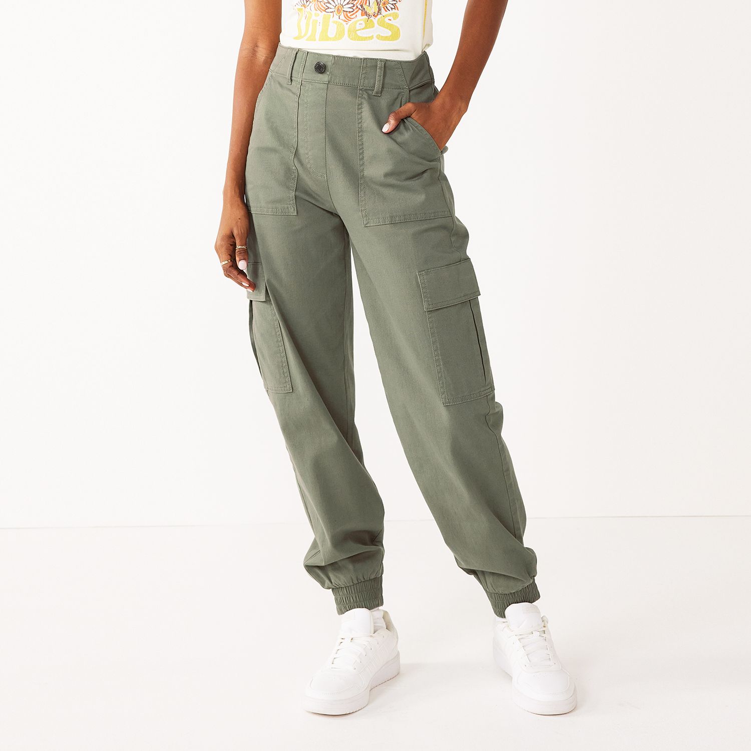 black cargo pants kohls