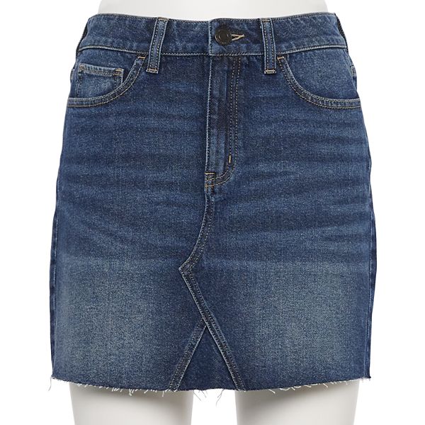 Kohls womens hot sale denim skirts