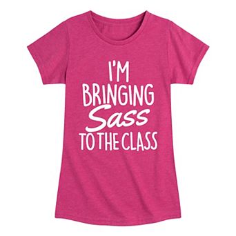 Girls 7-16 Sass To The Class Graphic Tee