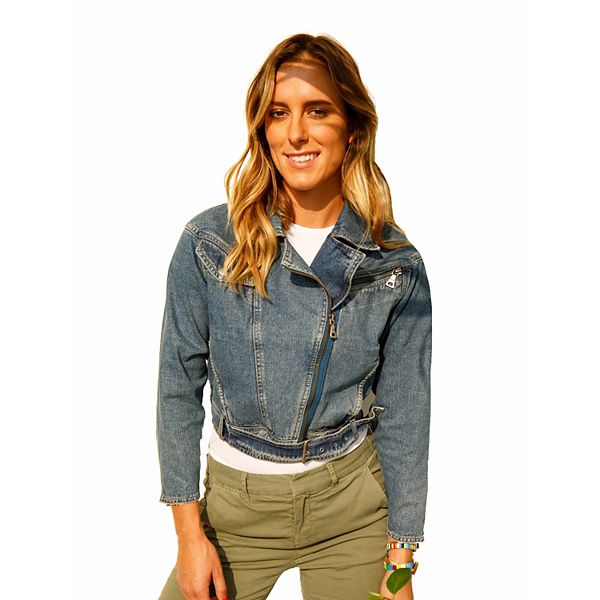 Kohls womens jean on sale jackets