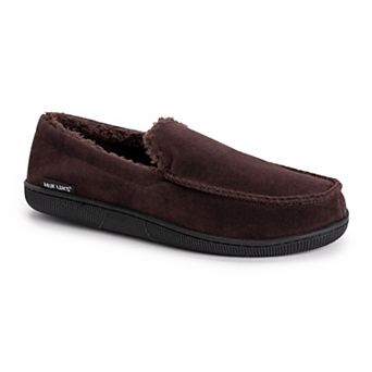 MUK LUKS Men's Faux Suede Moccasin Slippers