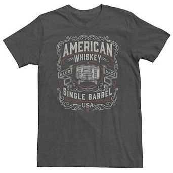 Big & Tall Americana American Whiskey Single Barrel Tee