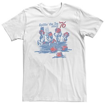 Big & Tall Fifth Sun "Spillin' The Tea Since '76" Tee