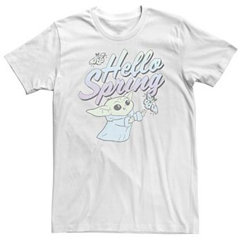 Big & Tall Star Wars: The Mandalorian Hello Spring Tee