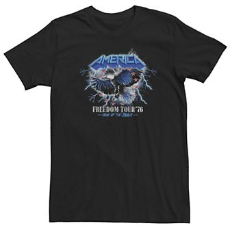 Big & Tall Americana America Freedom Tour '76 Eagle Tee