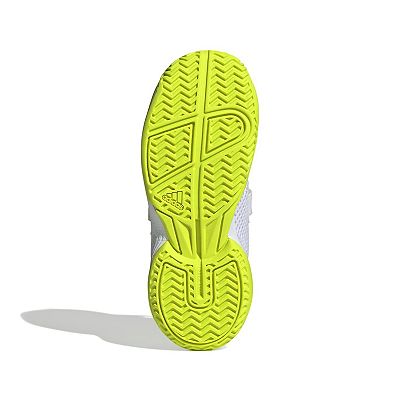 adidas gazelle silver green womens Adidas Courtflash K Kids' (White/Teal)