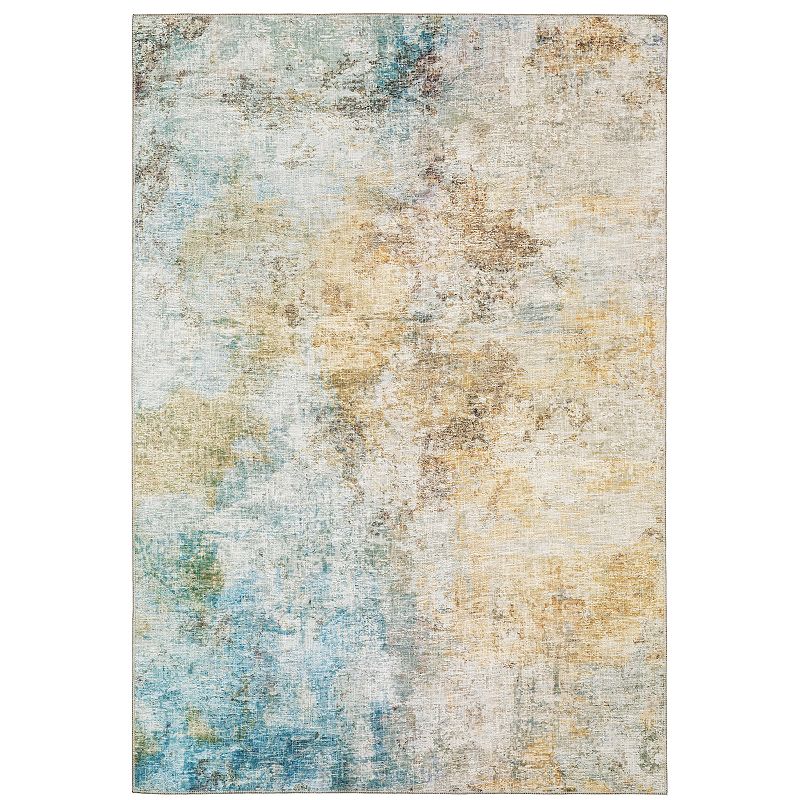 StyleHaven Markus Contemporary Abstract Area Rug, Yellow, 9X12 Ft