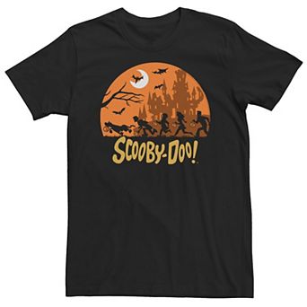 Big & Tall Scooby-Doo And The Gang Trick Or Treat Halloween Night Tee