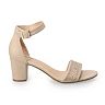 Sonoma Goods For Life® Camellia Women's Heeled Dress Sandals