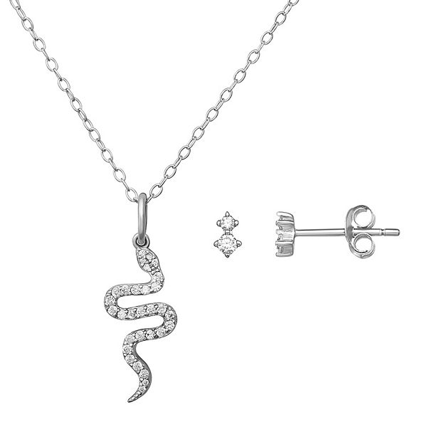 Kohls primrose sterling silver necklace sale