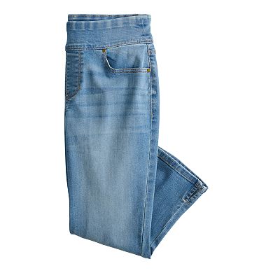 Women's Croft & Barrow® Pull-On Denim Capri