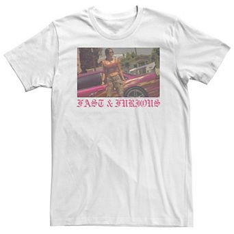 Big & Tall Fast & Furious Letty Poster Tee