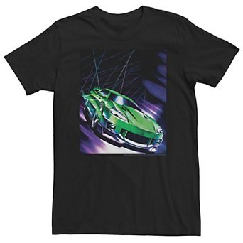 Big & Tall Fast & Furious Green Skyline Portrait Tee