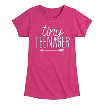Girls 7-16 Tiny Graphic Teenager Graphic Tee