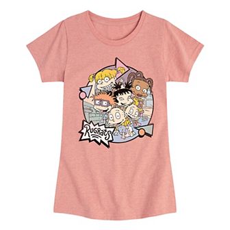 Girls 7-16 Nickelodeon Rugrats Retro Graphic Tee