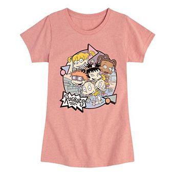 Girls 7-16 Nickelodeon Rugrats Retro Graphic Tee